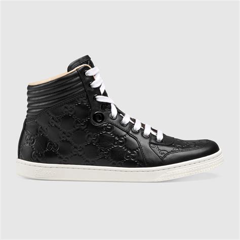 gucci hi top|gucci signature high top sneaker.